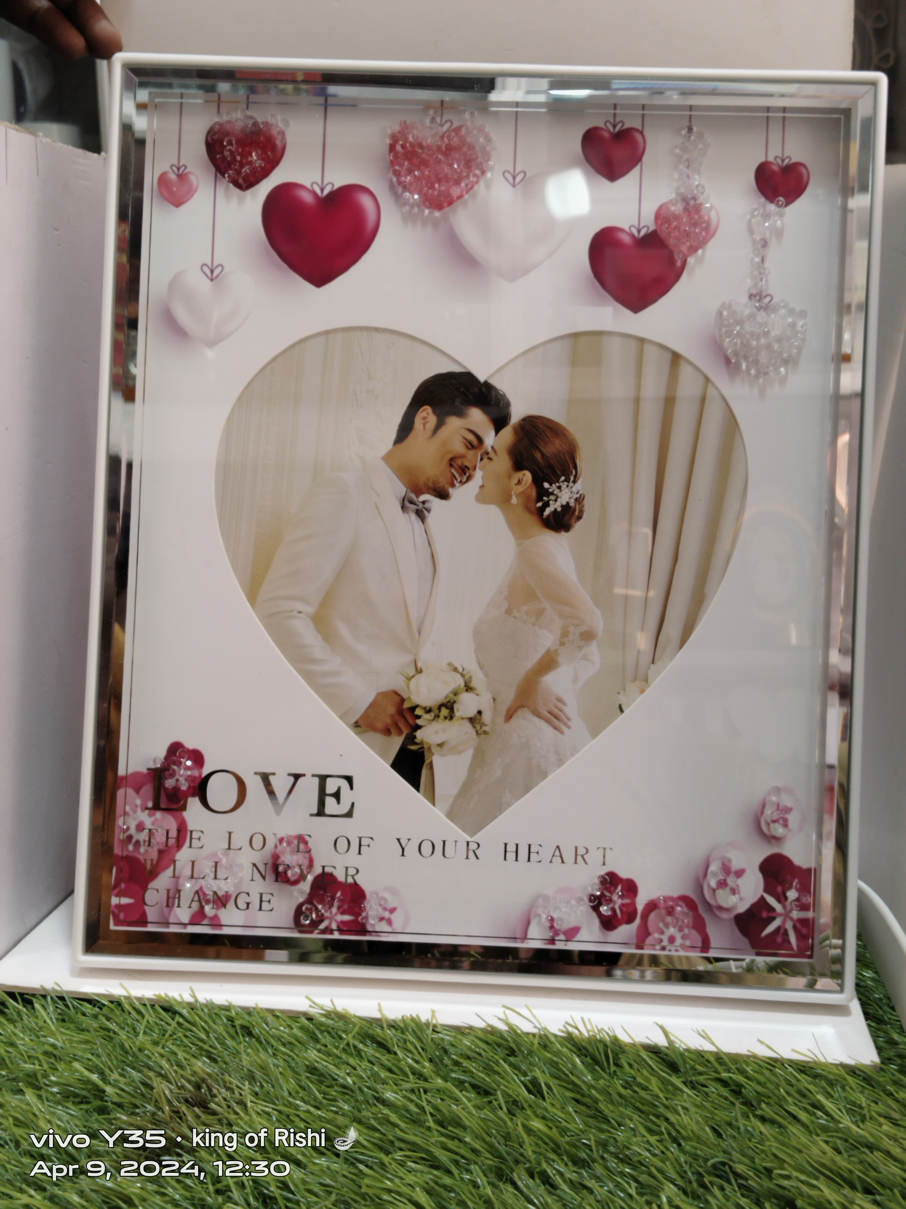 Heart design LED Photo Frame 